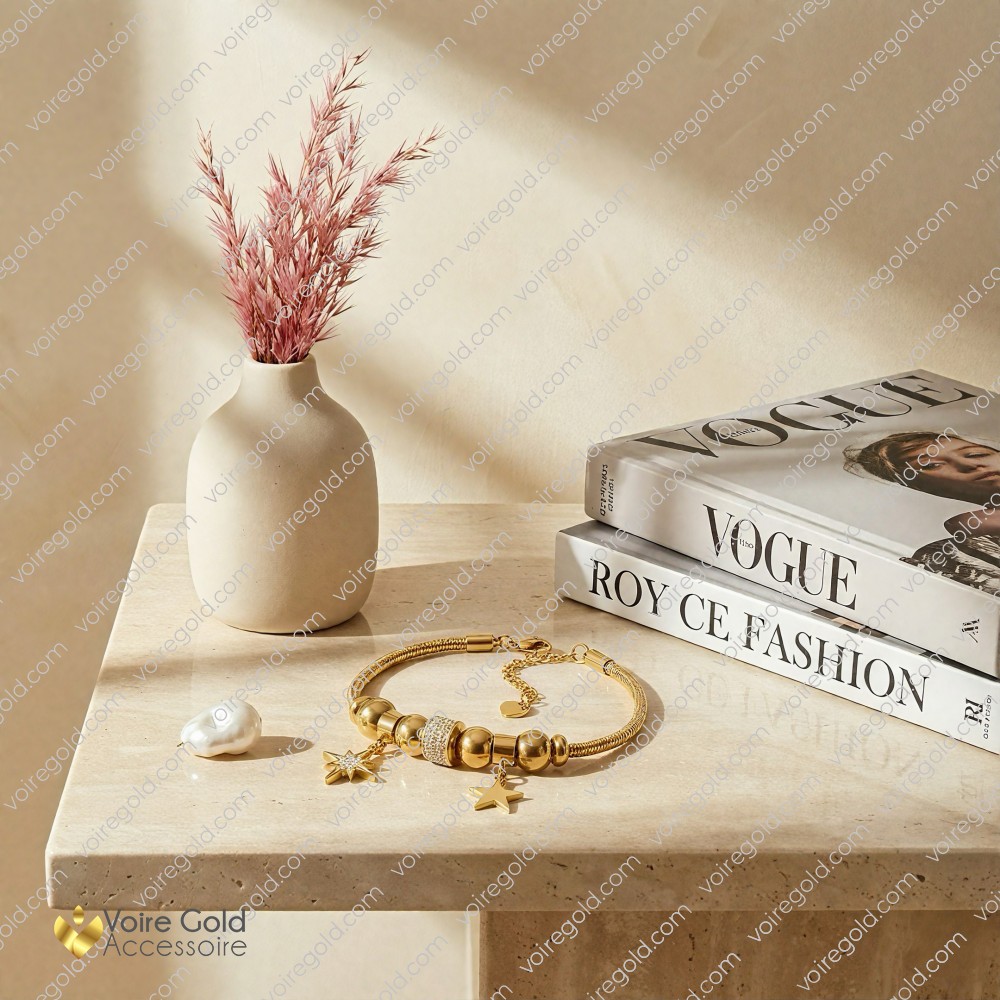 Yıldız Işıltısı Charm Bileklik