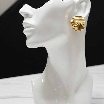 Dalgalı Yüzey Küpe