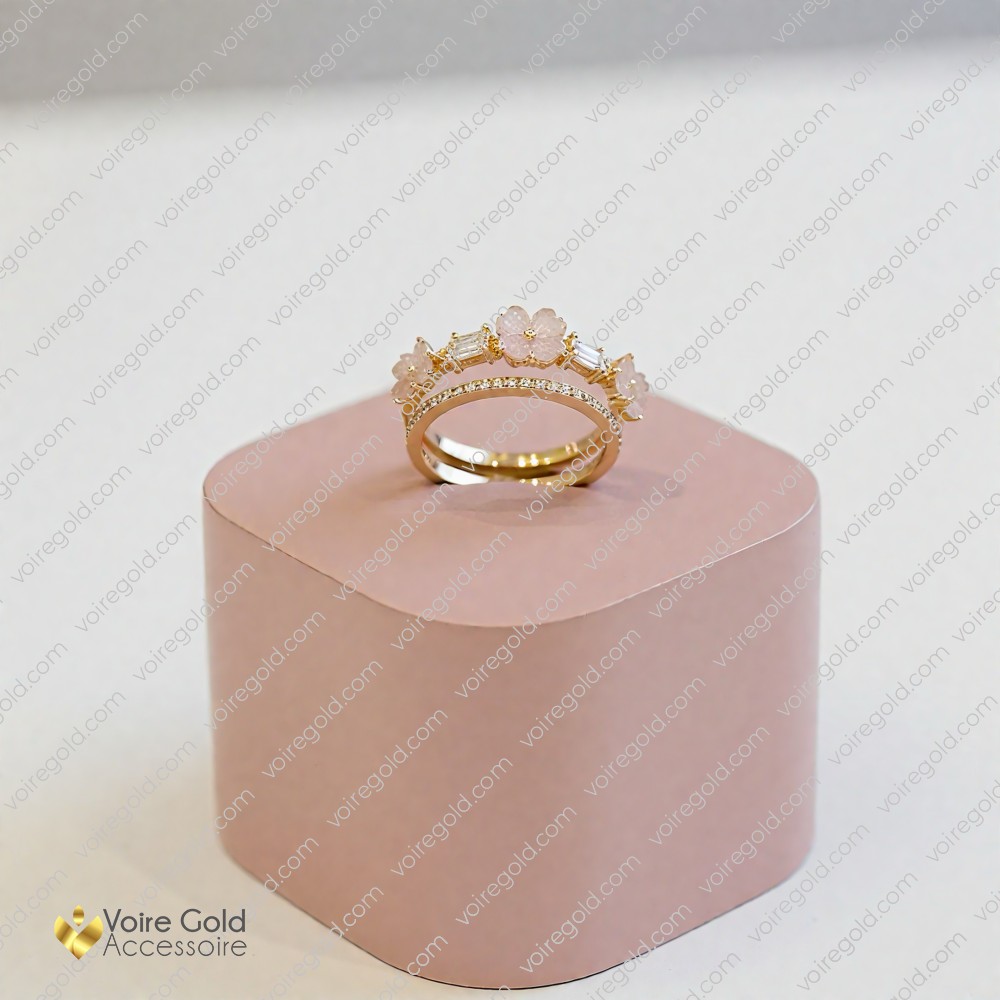 Rüya Çiçeği İkili Yüzük