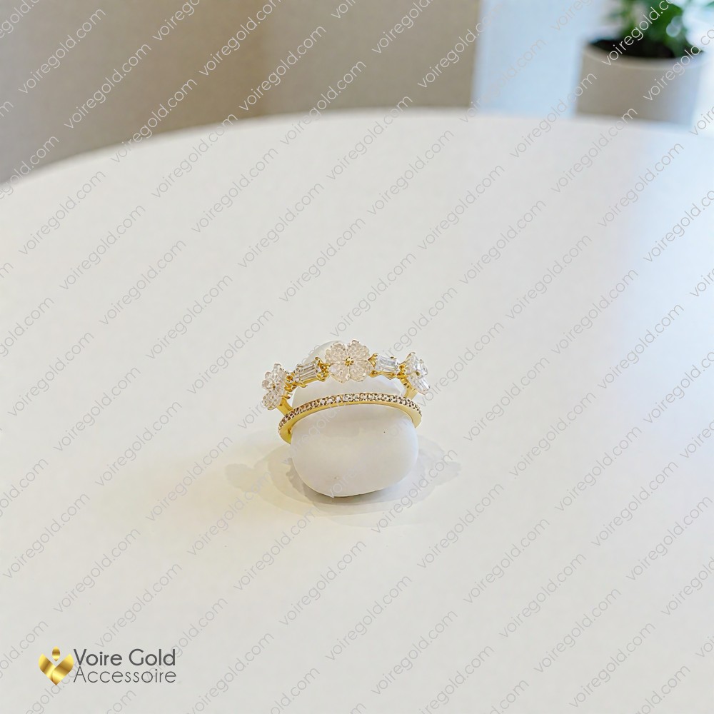 Rüya Çiçeği İkili Yüzük