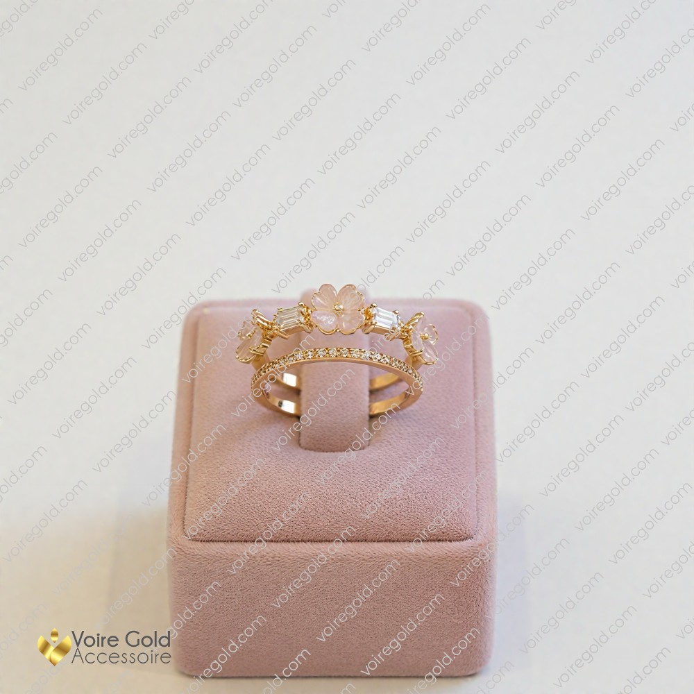 Rüya Çiçeği İkili Yüzük