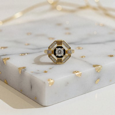 Art Deco Kraliçesi Yüzük