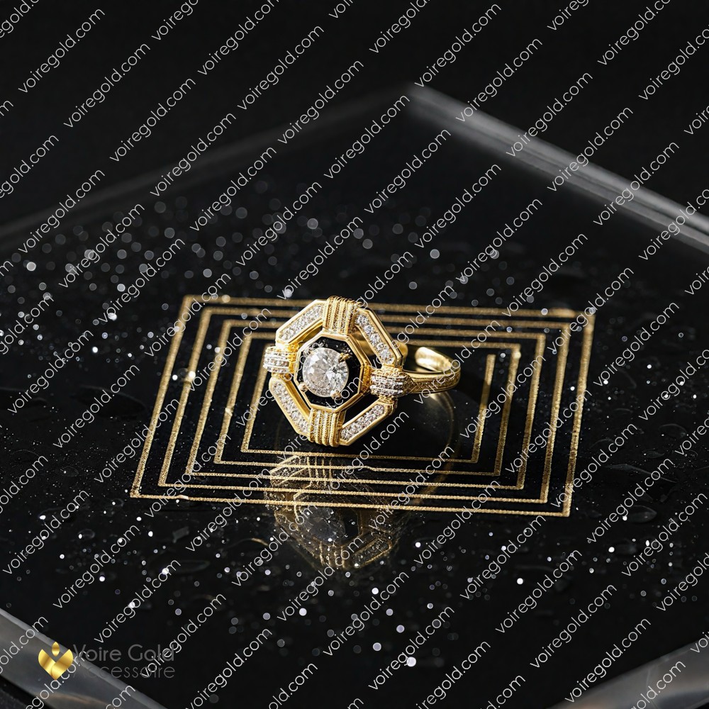 Art Deco Kraliçesi Yüzük