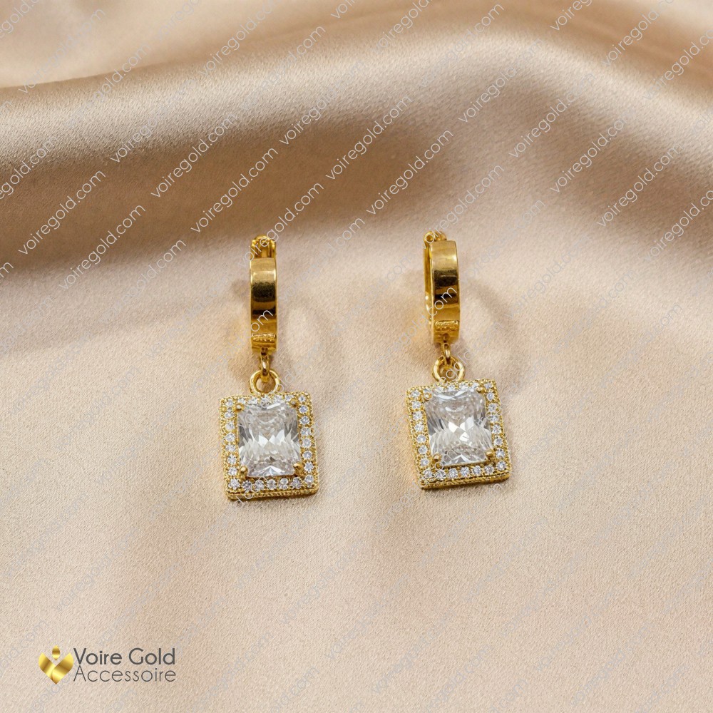 Pırlanta Işıltısı Küpe