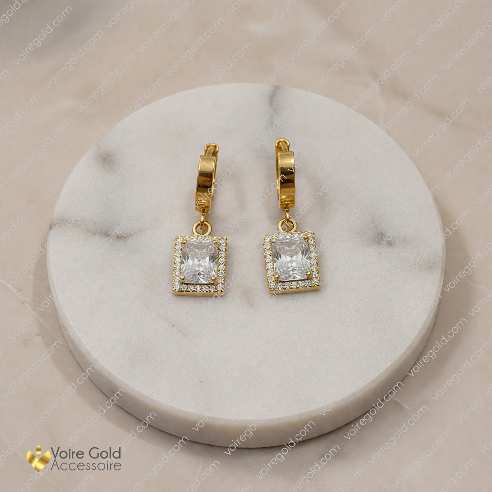 Pırlanta Işıltısı Küpe