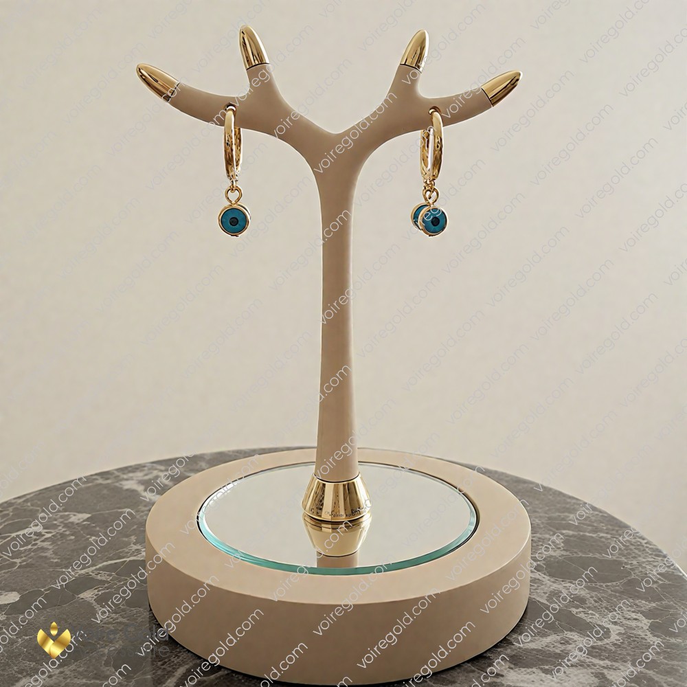 Nazar Sallantılı Küpe