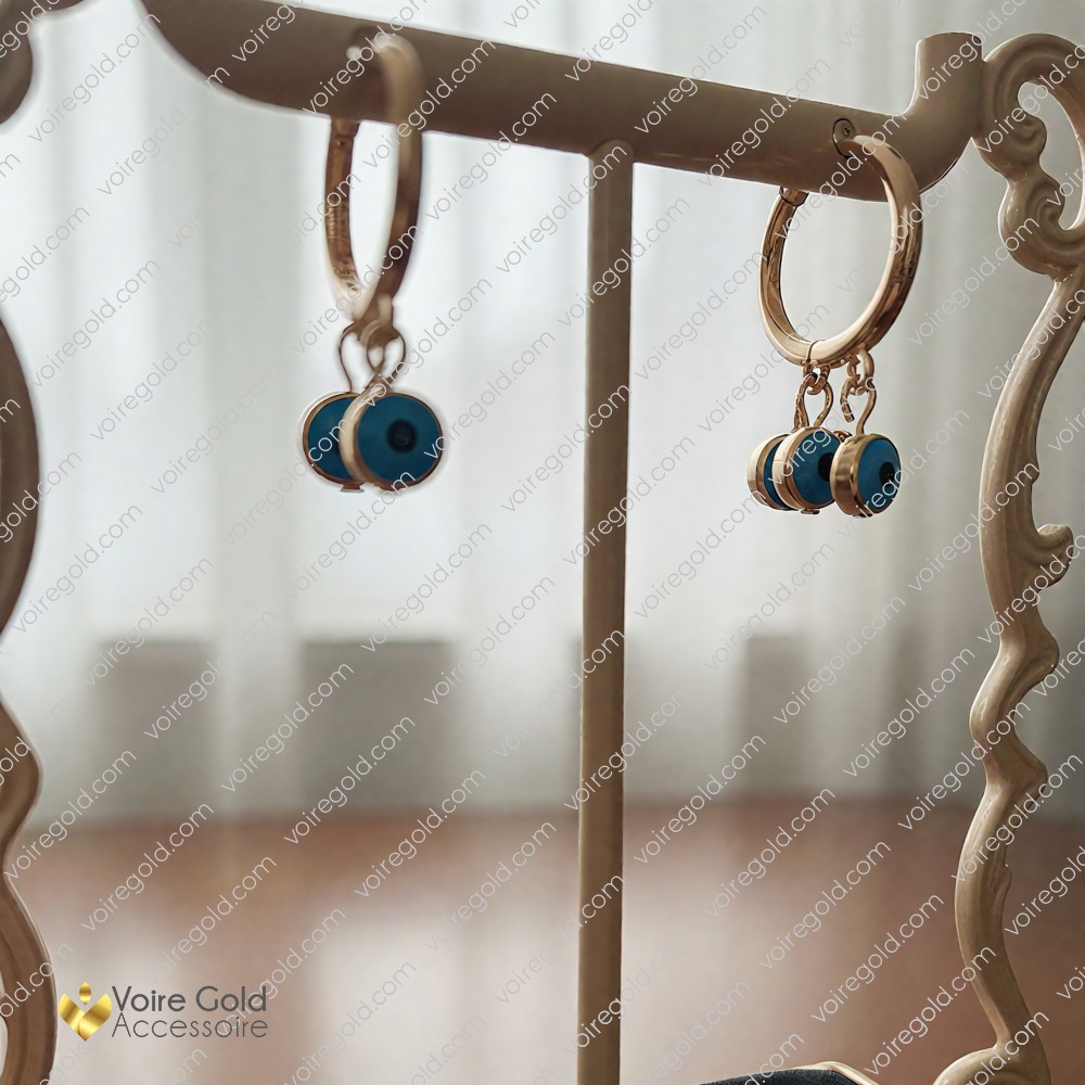 Nazar Sallantılı Küpe