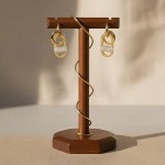 Baget Taşlı Kilit Küpe