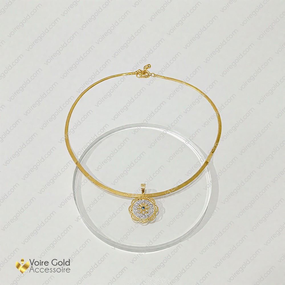 Taşlı Mandala Kolye