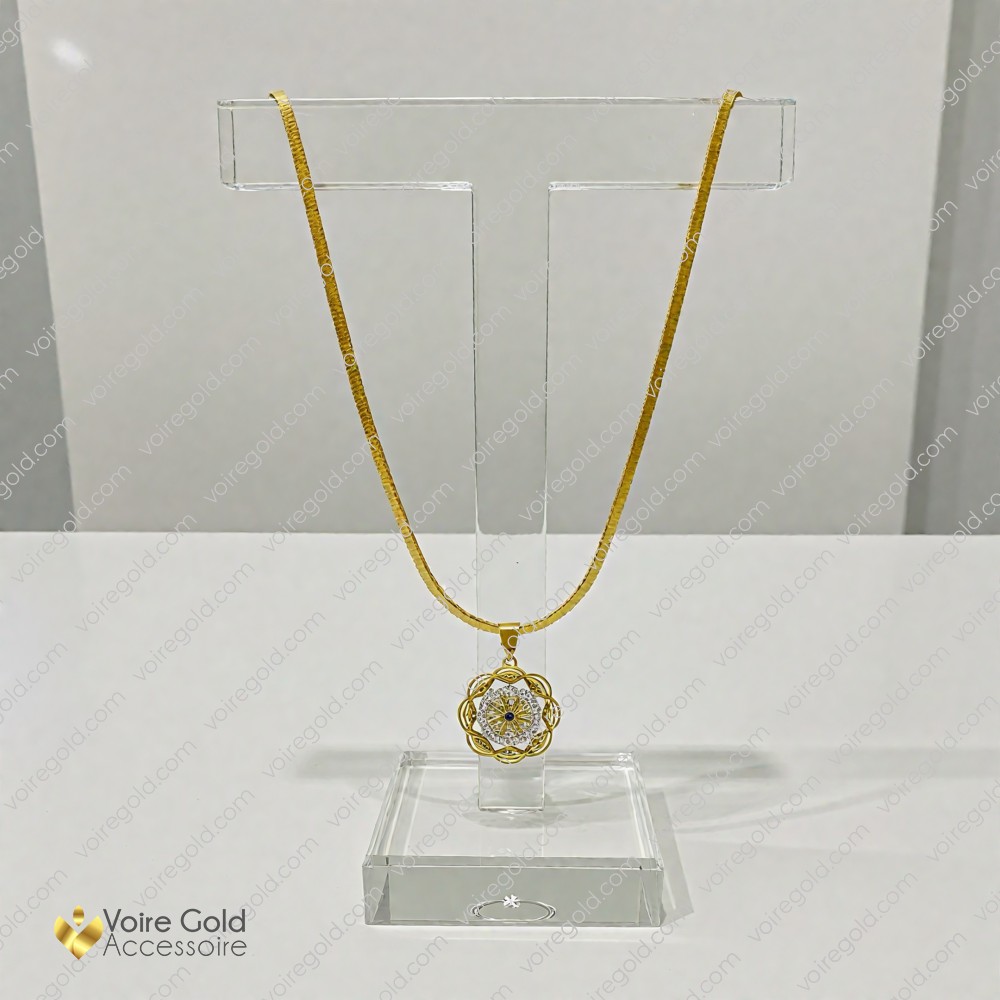 Taşlı Mandala Kolye