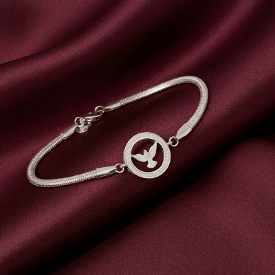 Rodyum Anka Kuşu Bileklik