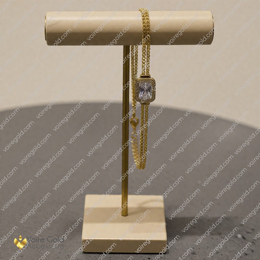 Kare Tektaşlı Bileklik