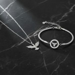 Rodyum Anka Kuşu 2'li Set