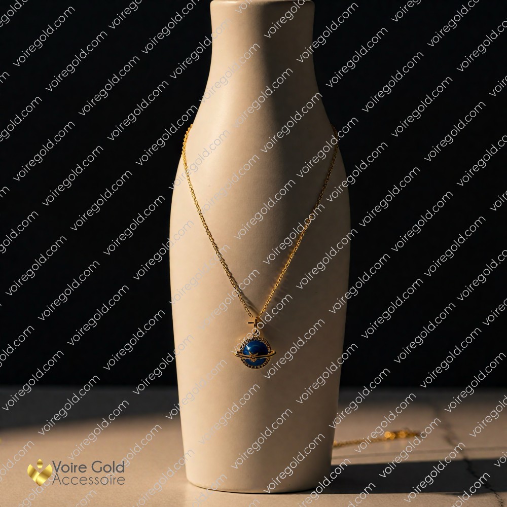 Satürn'ün Yüzüğü Kolye