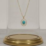 Turkuaz Okyanus Kolye