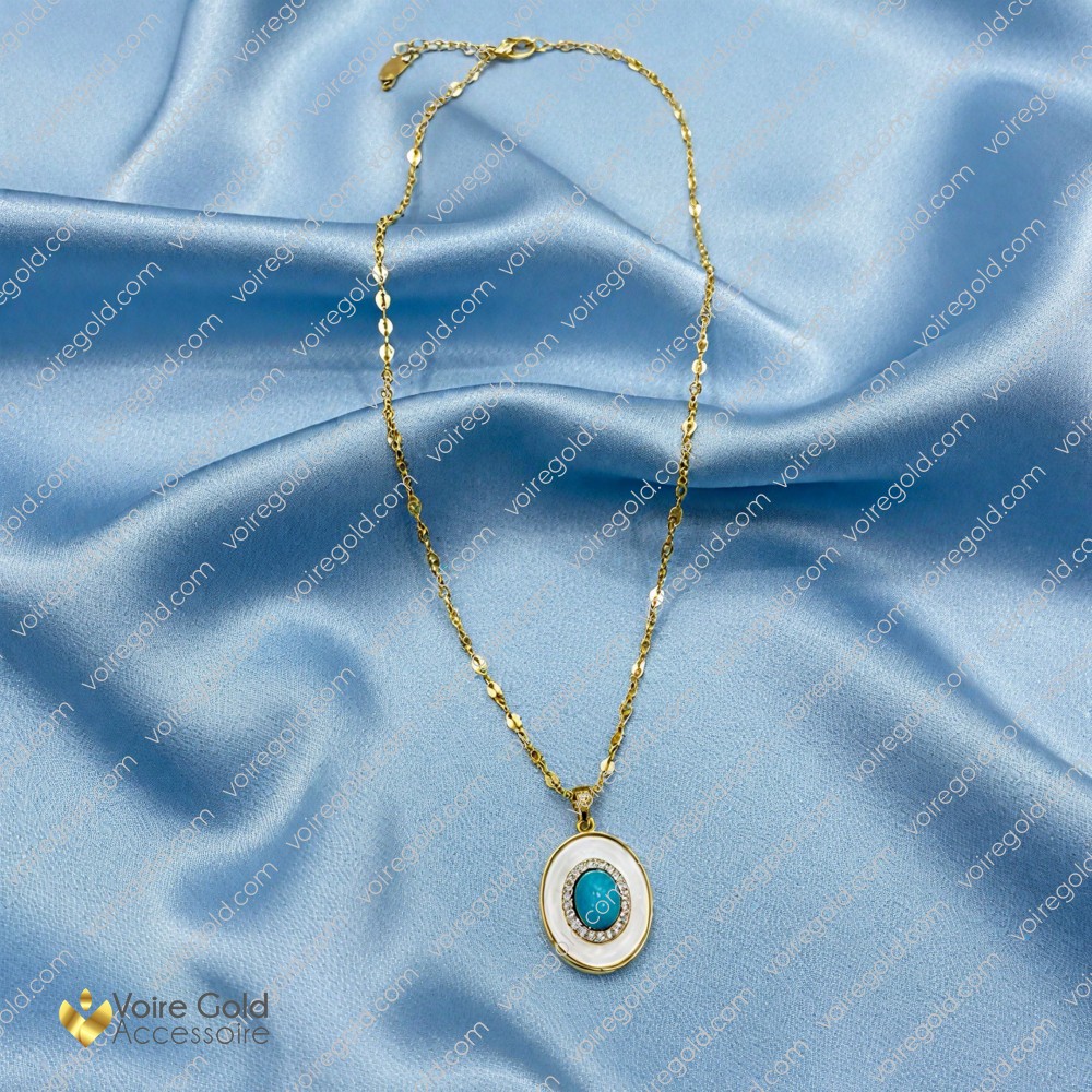 Turkuaz Okyanus Kolye