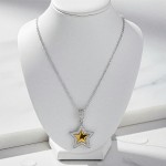 İki Tonlu Yıldız Kolye