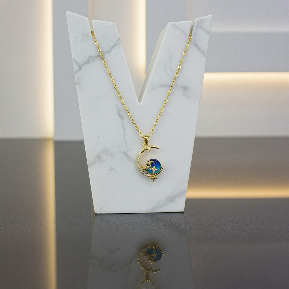 Canlı Gökyüzü Kolye